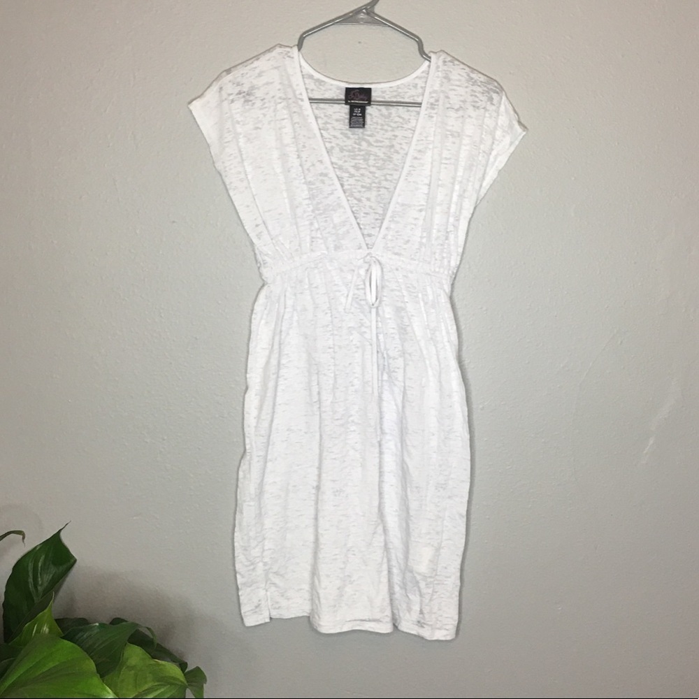 Oh baby motherhood Maternity White Dress | Size S